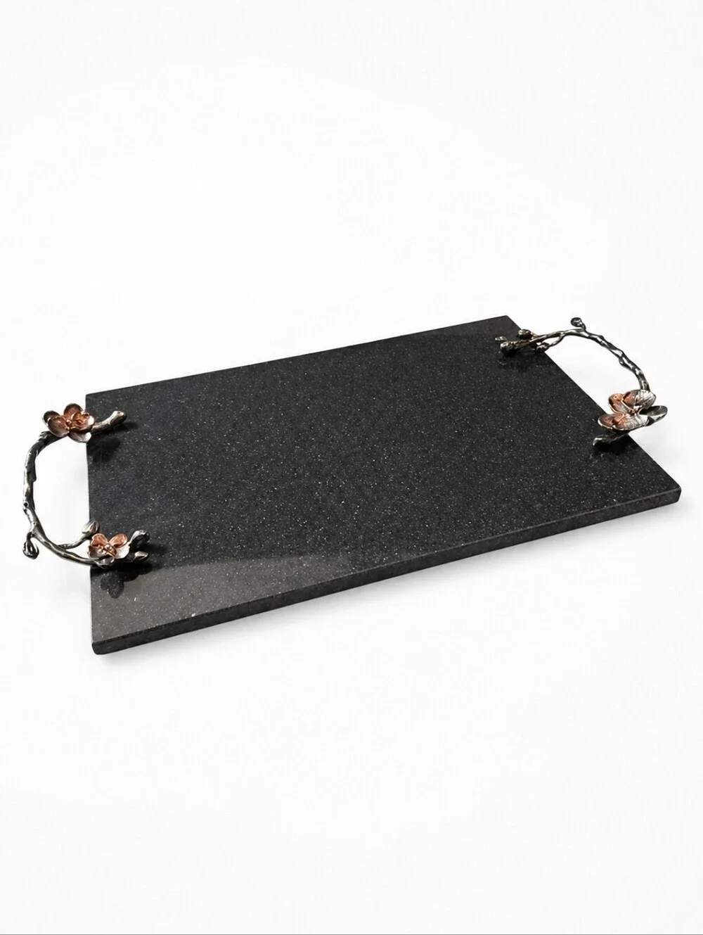 MICHAEL ARAM | Black Orchid Granite Cheese Board Serving Tray